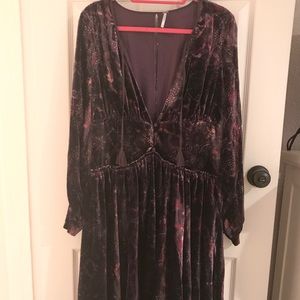 Free People Velvet Dress